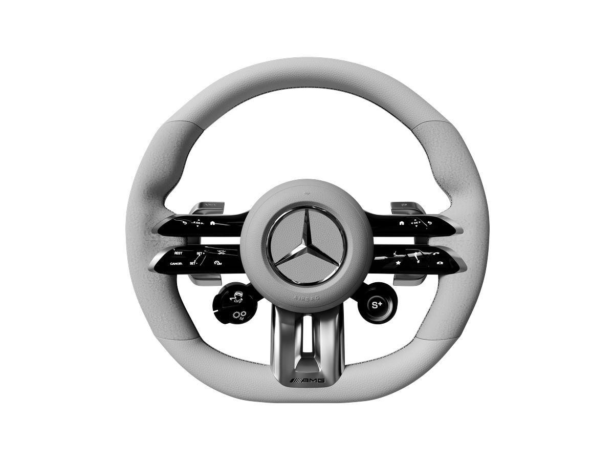 Steering wheel render